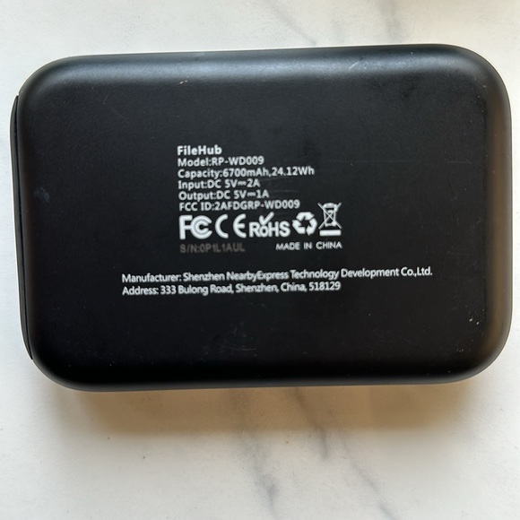 RAVPower FileHub Travel Router 83-13000-004 - Picture 3 of 12